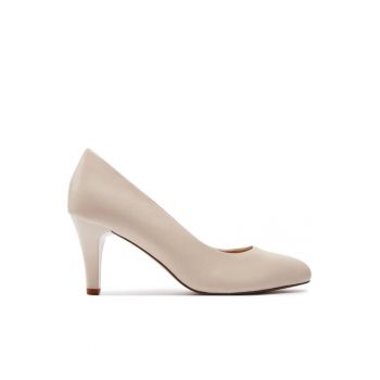 Pantofi dama -  303662462405 - Piele naturala - Ecru