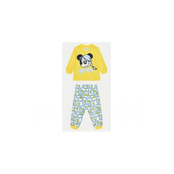 Pijama baieti -  304644405 - Poliester - Galben