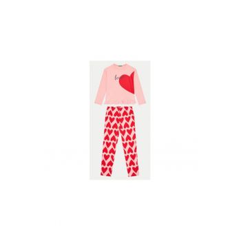 Pijama fete -  304281495 - Bumbac - 160 CM - Roz