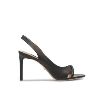 Sandale dama -  398943 - Piele naturala - Negru