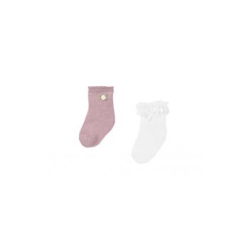 Set 2 perechi de sosete fete -  303855031 - Bumbac/Poliester - 98 CM - Multicolor
