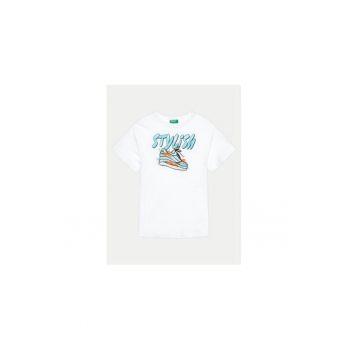 Tricou baieti -  303820497 - Bumbac - Alb