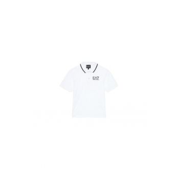 Tricou baieti 8NBF51 -  Bumbac - Alb -