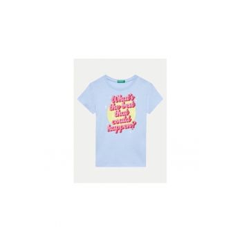 Tricou fete -  303817947 - Bumbac - Albastru