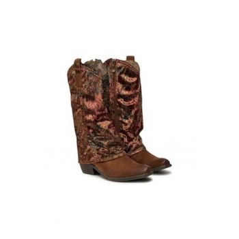 Cizme cowboy dama  Ercwinao 22 - piele naturala - marimea 36 - Maro