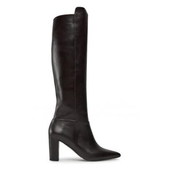 Cizme dama -  07335 - Piele naturala - Maro