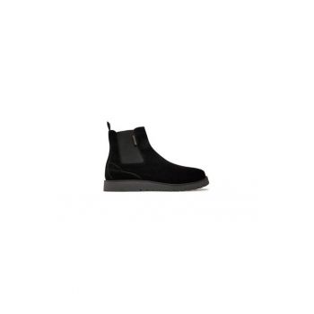 Ghete dama  304341915 - Piele naturala - Negru
