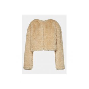 Jacheta blana dama -  303941680 - Poliester - 2XL INTL - Bej