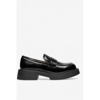 Mocasini dama  5905588327455 - Piele naturala - Negru