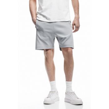 Pantaloni scurti din amestec de bumbac cu snur