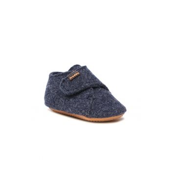 Papuci baieti -  302979608 - Albastru - Piele intoarsa