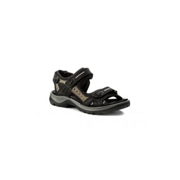 Sandale dama -  54098510 - Negru - Piele naturala/Piele nabuc -