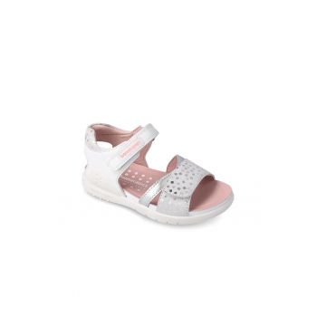 Sandale fete -  302705726 - Alb - Piele intoarsa -