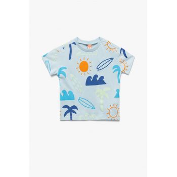 Tricou de bumbac cu imprimeu