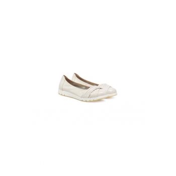 Balerini  304662126 - Piele naturala - Bej