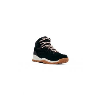 Bocanci trekking dama  303977757 - Piele naturala - Negru