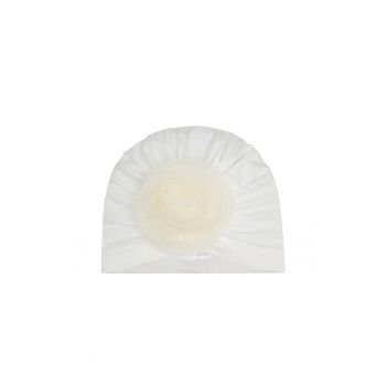 Caciula baieti -  303752439 - Ecru - Bumbac