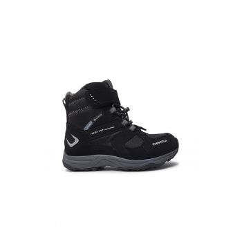 Cizme copii -  81926 - Piele ecologica - Negru