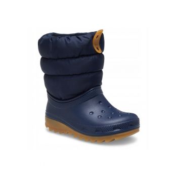Cizme De Zapada Slip-on Copii -  Classic Neo Puff Boot - Albastru