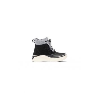 Ghete baieti  304096716 - Piele naturala - Negru