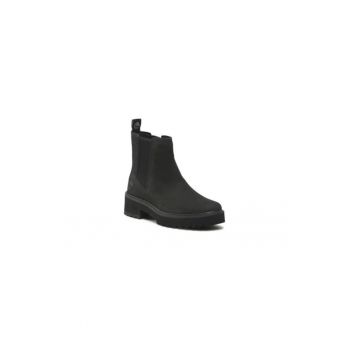 Ghete dama  301431381 - Piele naturala - Negru