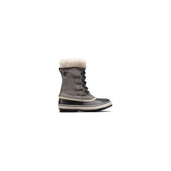 Ghete dama  304096242 - Piele naturala - Gri