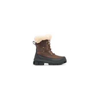Ghete dama  304096891 - Piele naturala - 36 EU - Maro