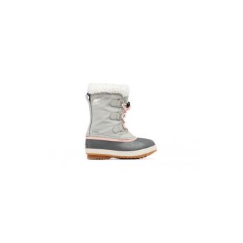 Ghete dama  304097225 - Piele naturala - Gri