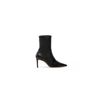 Ghete dama  304456701 - Piele naturala - Negru