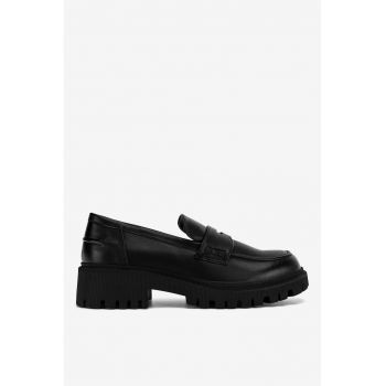 Mocasini dama  5905588745693 - Sintetic - Negru