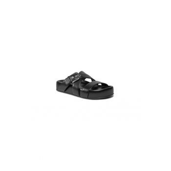 Papuci dama  303581886 - Piele naturala - 36 EU - Negru