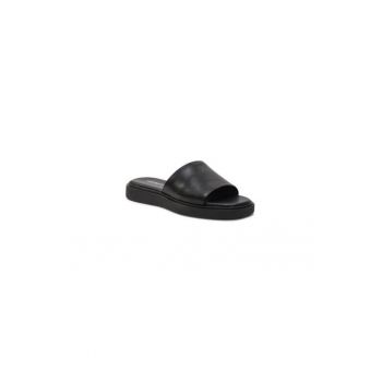 Papuci dama  303620530 - Piele naturala - Negru