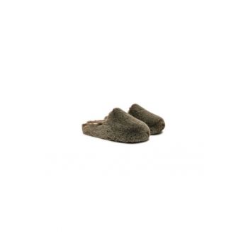 Papuci dama  304255786 - Textil - Verde