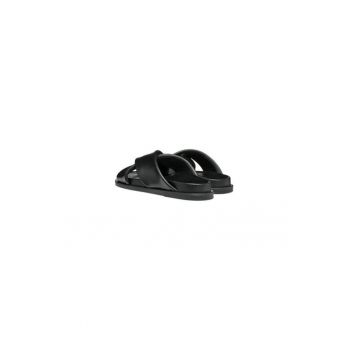 Papuci dama  304625732 - Piele naturala - Negru
