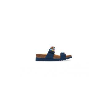 Papuci dama  304796524 - Textil - Albastru