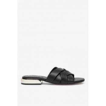 Papuci dama  5905588605911 - Sintetic - Negru