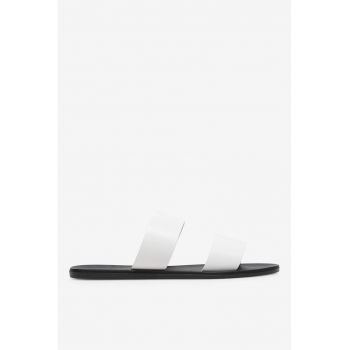Papuci dama  5905588608714 - Sintetic - Alb