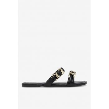 Papuci dama  5905588622284 - Sintetic - Negru