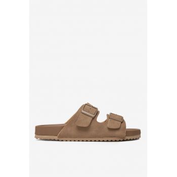 Papuci  pentru femei - Textil - Bej