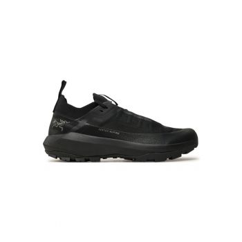 Bocanci trekking barbati  304773846 - Textil - Negru