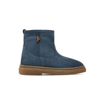 Cizme baieti  304973062 - Piele naturala - Albastru