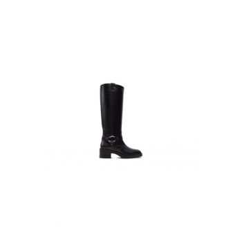 Cizme dama  304381881 - Piele naturala - 35 EU - Negru
