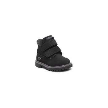 Ghete baieti  302635047 - Piele ecologica - 21 EU - Negru