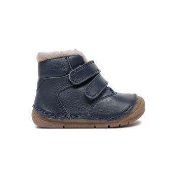Ghete baieti  304390548 - Piele naturala - Albastru