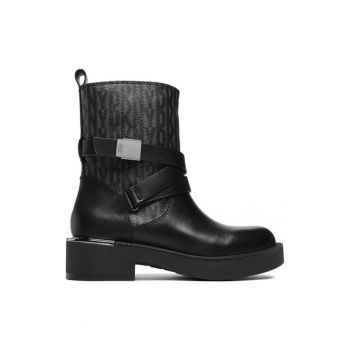 Ghete dama  302613991 - Piele naturala - 38 EU - Negru