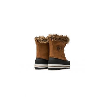 Ghete dama  304342523 - Piele ecologica - Maro