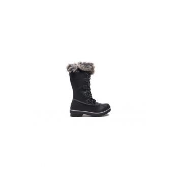 Ghete dama  304342691 - Piele ecologica - Negru