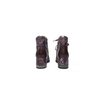 Ghete dama  304356339 - Piele naturala - Maro
