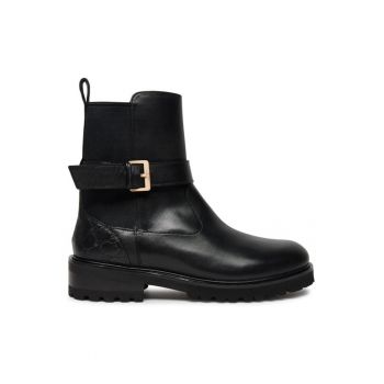 Ghete dama  304356568 - Piele naturala - Negru