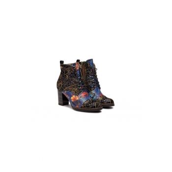 Ghete dama  304356735 - Piele naturala - 36 EU - Albastru